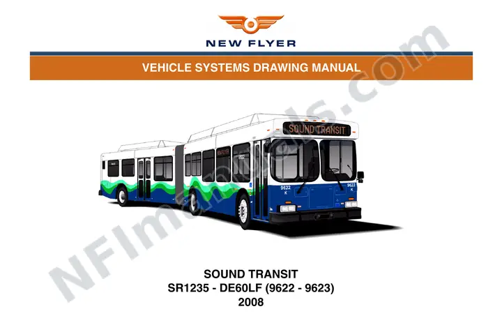 SR1235 Vehicle Systems Drawings, Sound Transit first-page preview