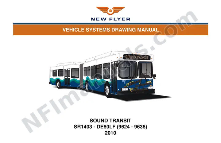 SR1403 Vehicle Systems Drawings, Sound Transit first-page preview