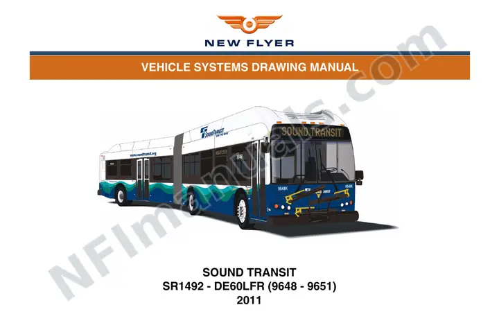 SR1492 Vehicle Systems Drawings, Sound Transit first-page preview