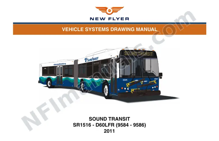 SR1516 Vehicle Systems Drawings, Sound Transit first-page preview