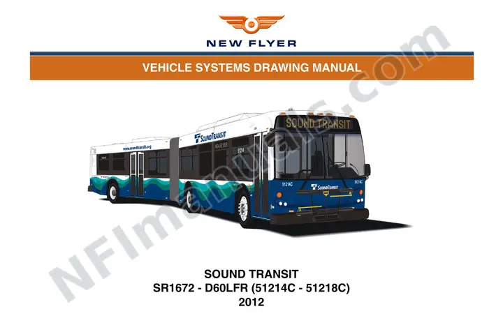 SR1672 Vehicle Systems Drawings, Sound Transit first-page preview