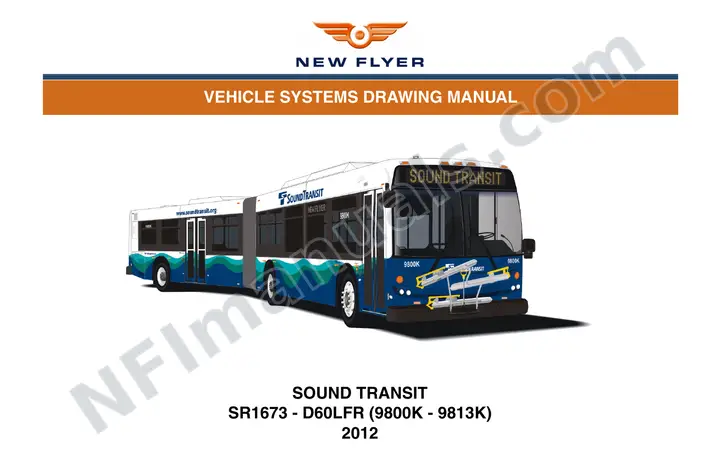 SR1673 Vehicle Systems Drawings, Sound Transit first-page preview