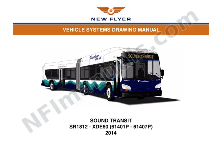 SR1812 Vehicle Systems Drawings, Sound Transit first-page preview