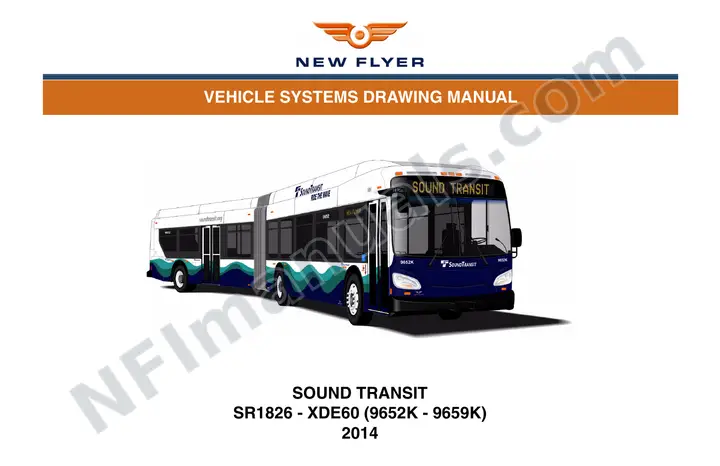 SR1826 Vehicle Systems Drawings, Sound Transit first-page preview