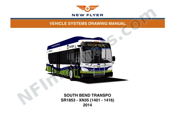 SR1853 Vehicle Systems Drawings, South Bend Transpo first-page preview
