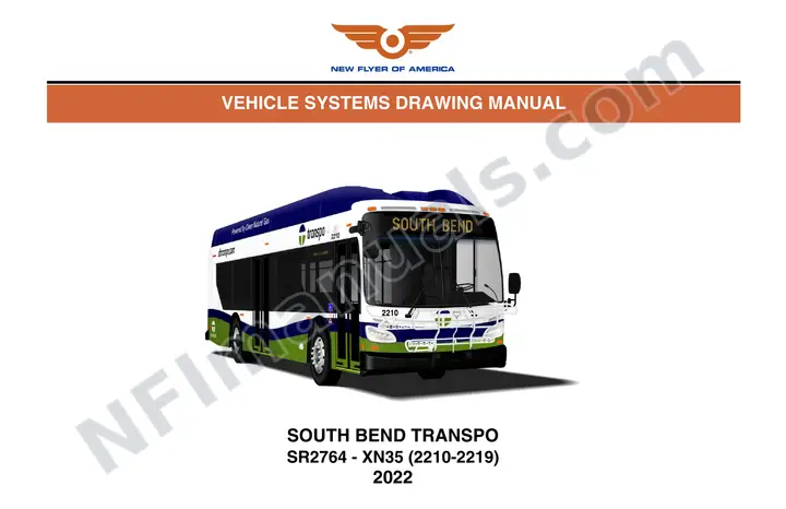 SR2764 Vehicle Systems Drawings, South Bend Transpo first-page preview