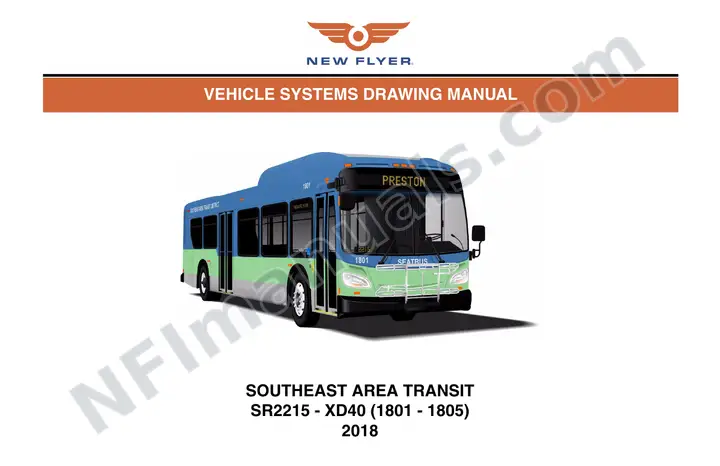 SR2215 Vehicle Systems Drawings, Southeast Area Transit first-page preview