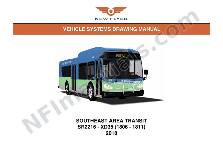 SR2216 Vehicle Systems Drawings, Southeast Area Tranist first-page preview