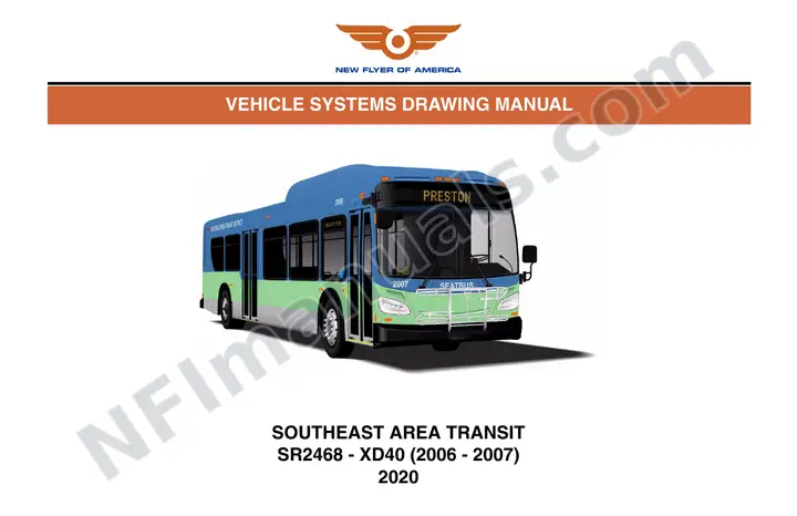 SR2468 Vehicle Systems Drawings, Southeast Area Transit first-page preview