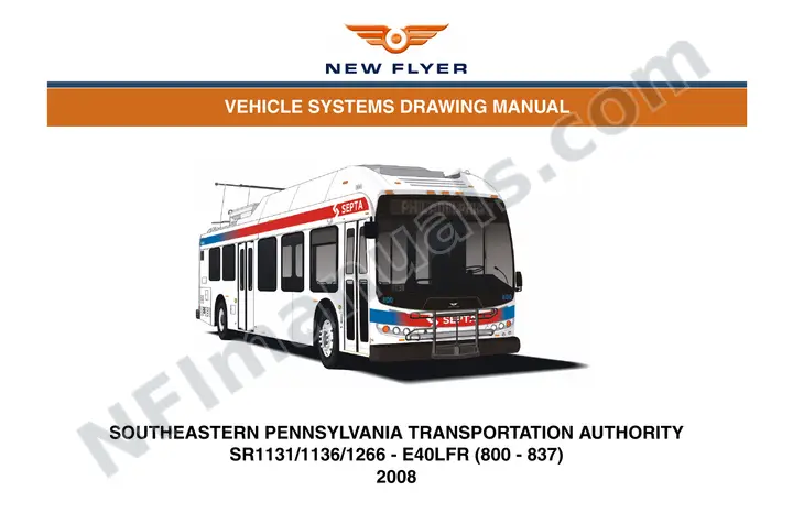 SR1131_1136_1266 Vehicle Systems Drawings, SEPTA first-page preview