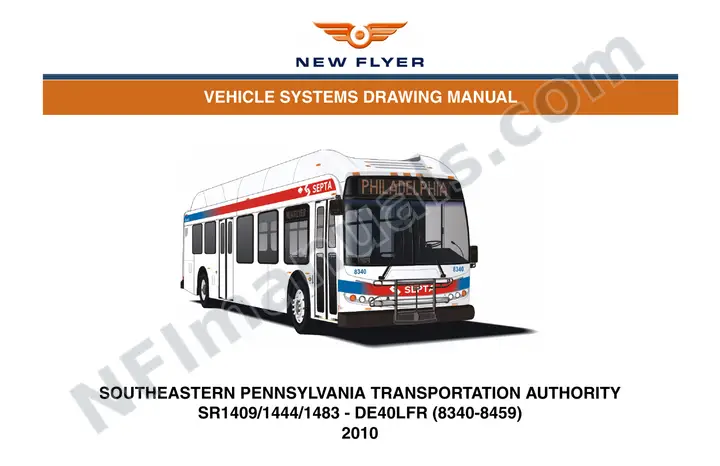 SR1409_1444_1483 Vehicle Systems Drawings, SEPTA first-page preview