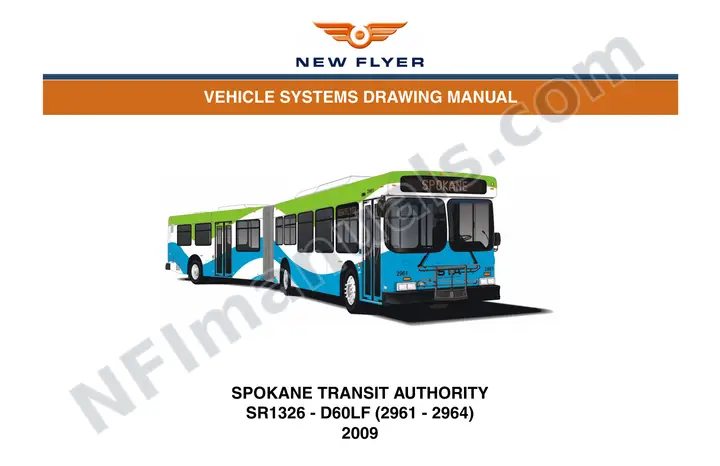 SR1326 Vehicle Systems Drawings, SPOKANE TRANSIT AUTHORITY first-page preview