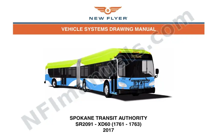 SR2091 Vehicle Systems Drawings, Spokane Transit Authority first-page preview