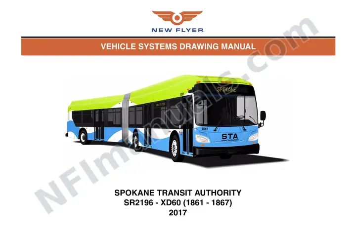 SR2196 Vehicle Systems Drawings, Spokane Transit Authority first-page preview