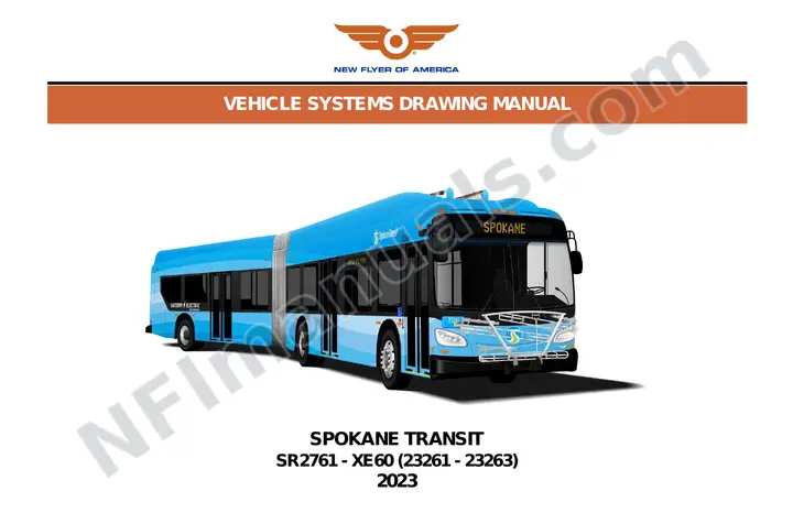 SR2761 Vehicle Systems Drawings, Spokane Transit first-page preview