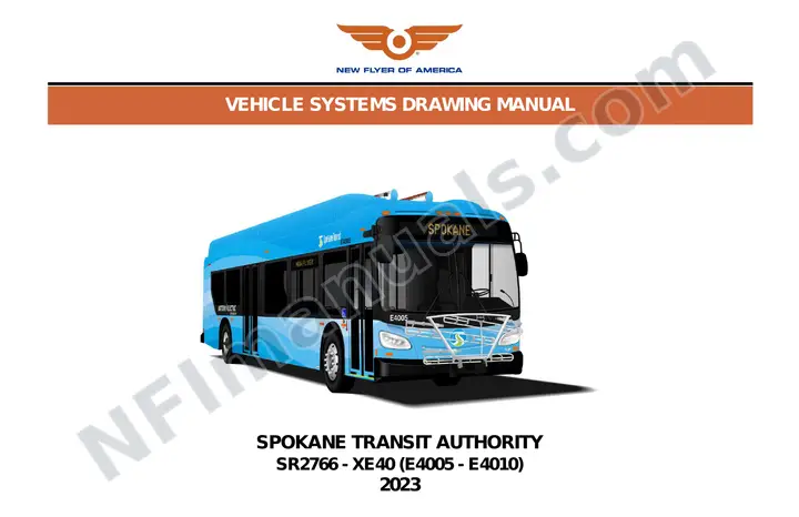SR2766 Vehicle Systems Drawings, Spokane Transit Authority first-page preview