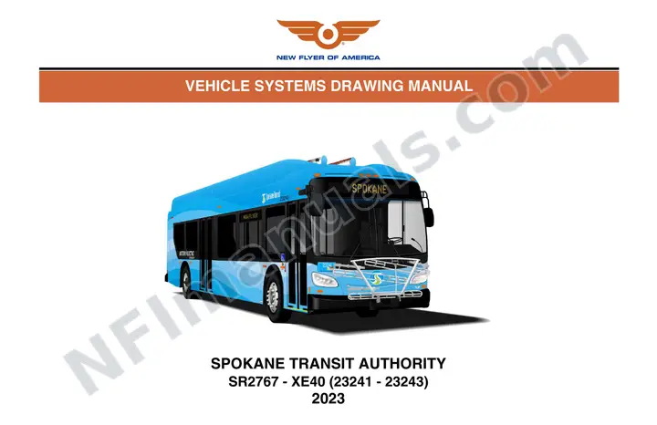 SR2767 Vehicle Systems Drawings, Spokane Transit Authority first-page preview
