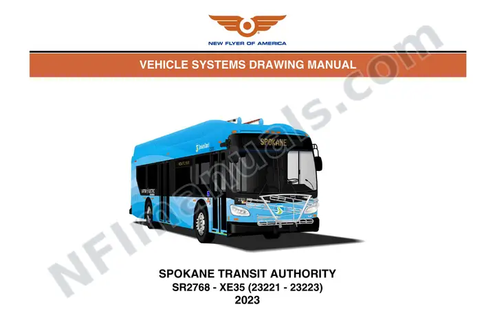 SR2768 Vehicle Systems Drawings, Spokane Transit Authority first-page preview