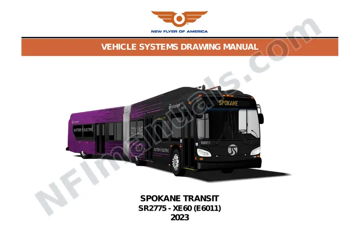 SR2775 Vehicle Systems Drawings, Spokane Transit first-page preview