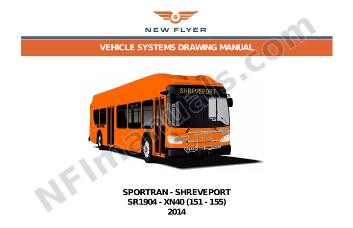 SR1904 Vehicle Systems Drawings, Sportran - Shreveport first-page preview