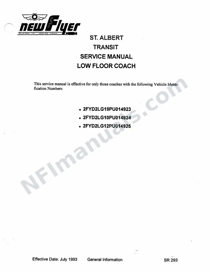 SR293, St. Albert first-page preview