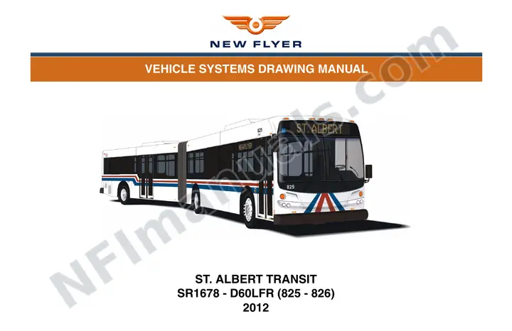 SR1678 Vehicle Systems Drawings, St. Albert Transit System first-page preview