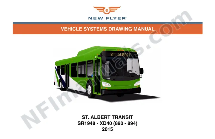 SR1948 Vehicle Systems Drawings, St. Albert Transit first-page preview