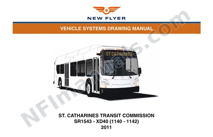 SR1543 Vehicle Systems Drawings, St. Catharines Transit Commission first-page preview