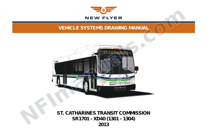 SR1701 Vehicle Systems Drawings, St. Catharines Transit Commission first-page preview
