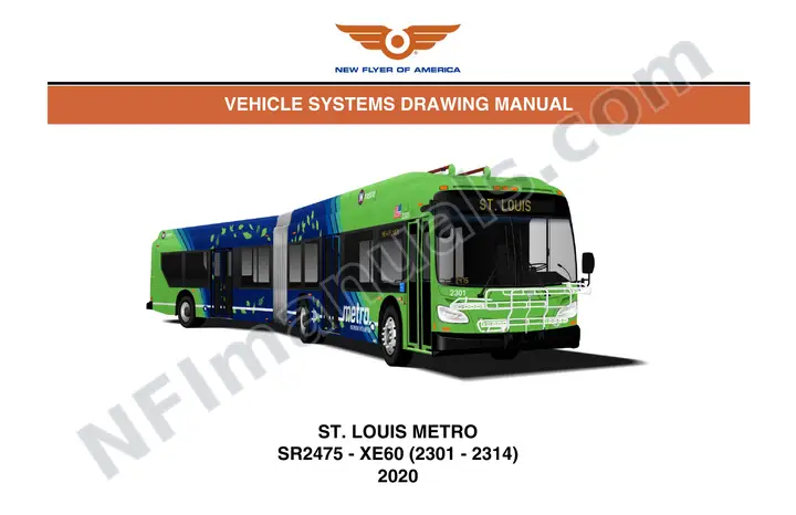 SR2475 Vehicle Systems Drawings, St. Louis Metro first-page preview