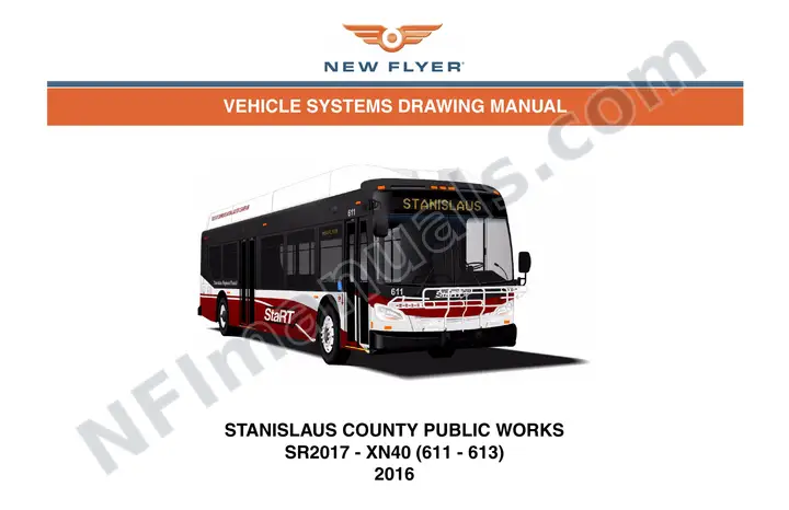 SR2017 Vehicle Systems Drawings, Stanislaus County Public Works first-page preview