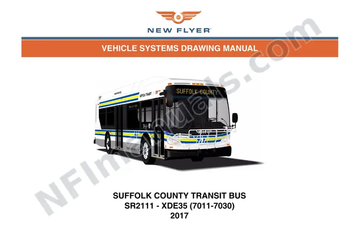 SR2111 Vehicle Systems Drawings, Suffolk County Transit System first-page preview