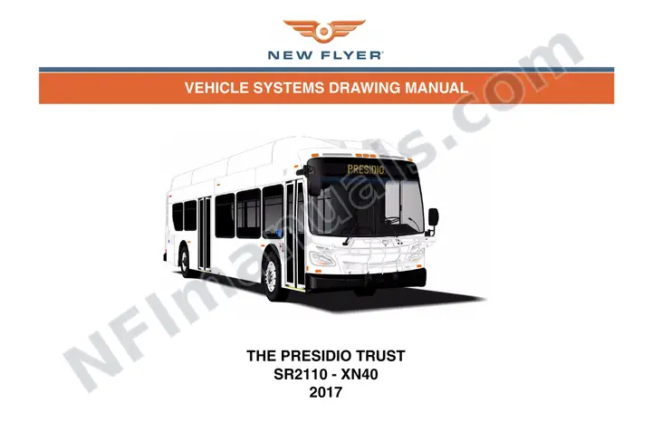 SR2110 Vehicle Systems Drawings, The Presido Trust first-page preview