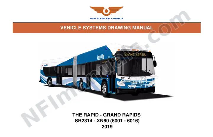 SR2314 Vehicle Systems Drawings, The Rapid - Grand Rapids first-page preview