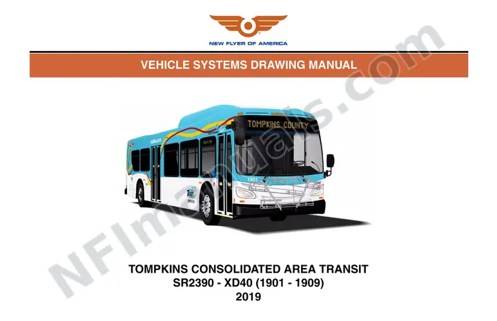 SR2390 Vehicle Systems Drawings, Tompkins Colsolidated Area Transit first-page preview