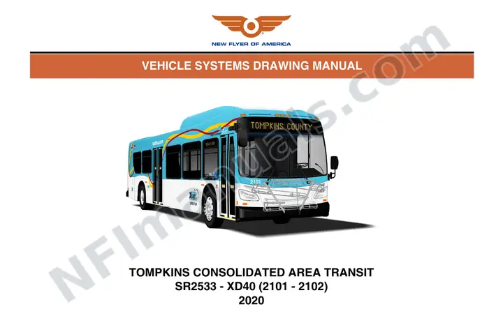 SR2533 Vehicle Systems Drawings, Tompkins Consolidated Area Transit first-page preview