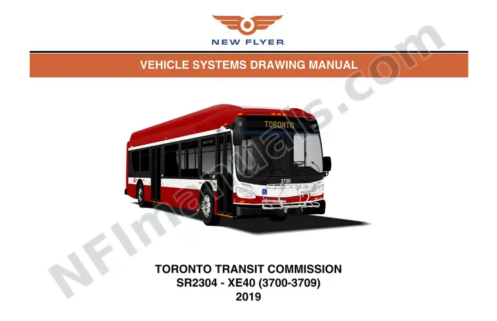 2304 Vehicle Systems Drawings, Toronto Transit Commission first-page preview