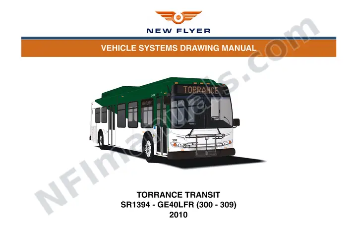 SR1394 Vehicle Systems Drawings, Torrance Transit first-page preview
