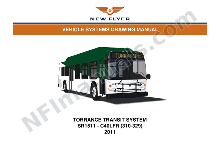 SR1511 Vehicle Systems Drawings, City of Torrance - Transit System first-page preview