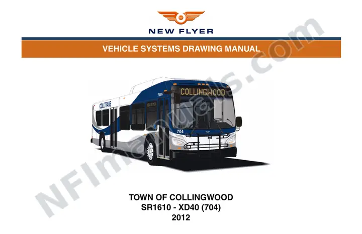 SR1610 Vehicle Systems Drawings, City of Collingwood first-page preview