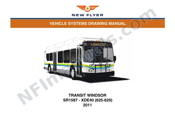 SR1587 Vehicle Systems Drawings, Transit Windsor first-page preview