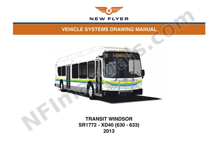 SR1772 Vehicle Systems Drawings, Transit Windsor first-page preview