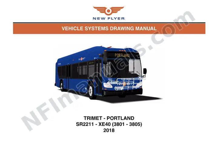 SR2211 Vehicle Systems Drawings, Trimet - Portland first-page preview