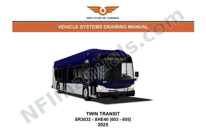 SR3032 Vehicle Systems Drawings, Twin Transit first-page preview