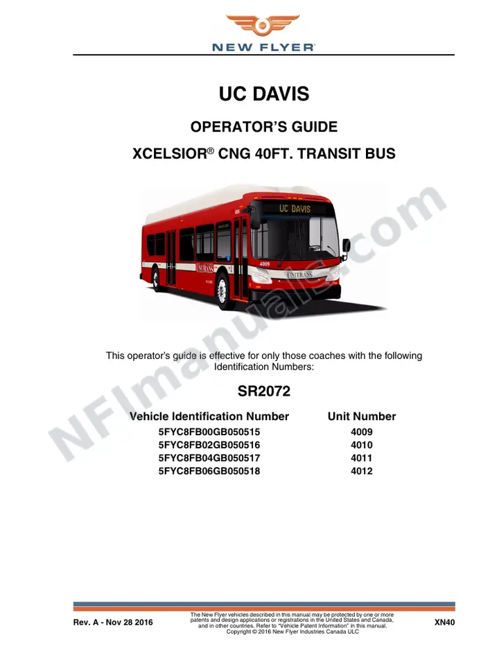 SR2072 Operator's Guide, UC Davis first-page preview