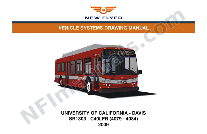 SR1303 Vehicle Systems Drawings, University of California - Davis first-page preview