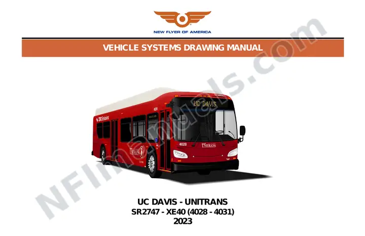 SR2747 Vehicle Systems Drawings, UC Davis - Unitrans first-page preview