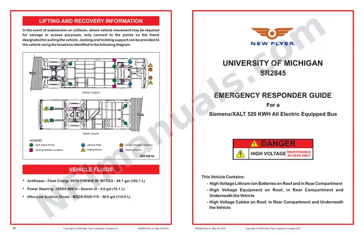 SR2845_XE60_Emergency Responder Guide_Rev A first-page preview