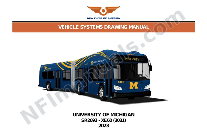 SR2693 Vehicle Systems Drawings, University of Michigan first-page preview