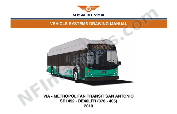 SR1452 Vehicle Systems Drawings, VIA - San Antonia first-page preview
